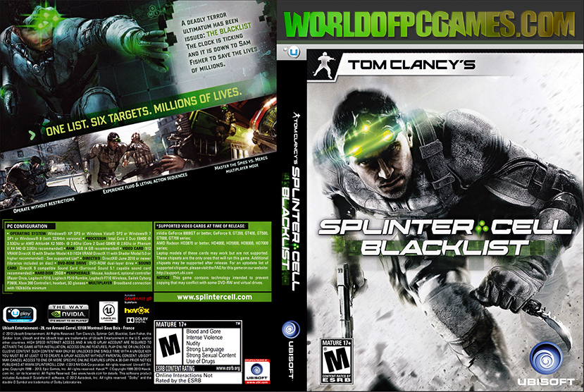 Splinter Cell Free Download Game